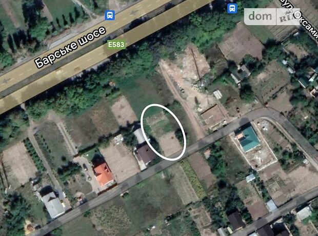Земля под жилую застройку в Виннице, район Барское шоссе, площадь 5 соток фото 1 Земля под жилую застройку в Виннице, район Барское шоссе, площадь 5 соток фото 1