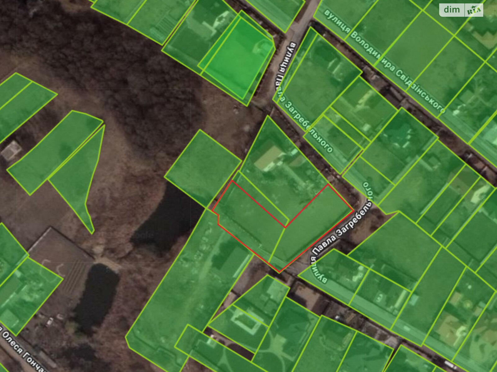 Земля під житлову забудову в Вінниці, район Гніванське шосе, площа 20 соток фото 1