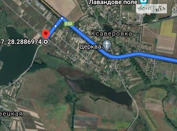 Земля під житлову забудову в селі Ксаверівка, площа 22 сотки фото 1 Земля під житлову забудову в селі Ксаверівка, площа 22 сотки фото 1