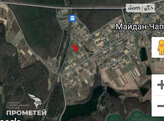 Земля під житлову забудову в селі Майдан-Чапельський, площа 22 сотки фото 1 Земля під житлову забудову в селі Майдан-Чапельський, площа 22 сотки фото 1