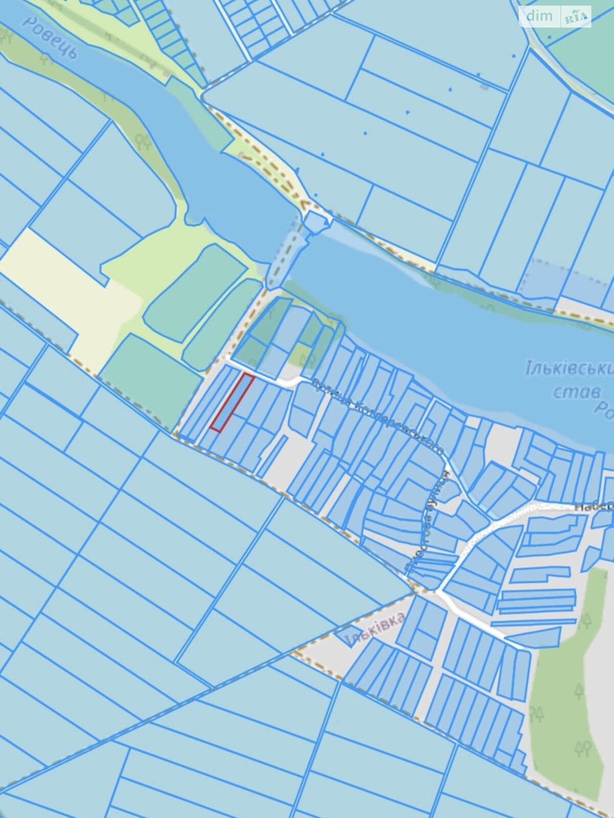 Земельный участок под жилую застройку в Ильковке, площадь 34 сотки фото 1