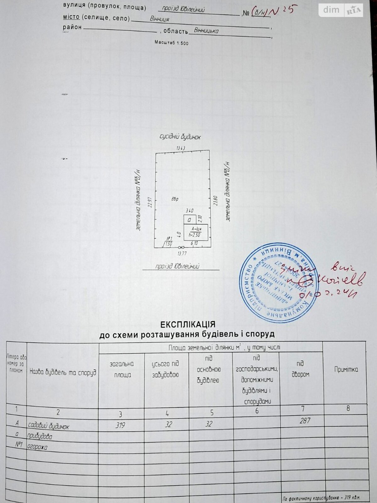 Земля під житлову забудову в Вінниці, район П’ятничани, площа 3.22 сотки фото 1 Земля під житлову забудову в Вінниці, район П’ятничани, площа 3.22 сотки фото 1