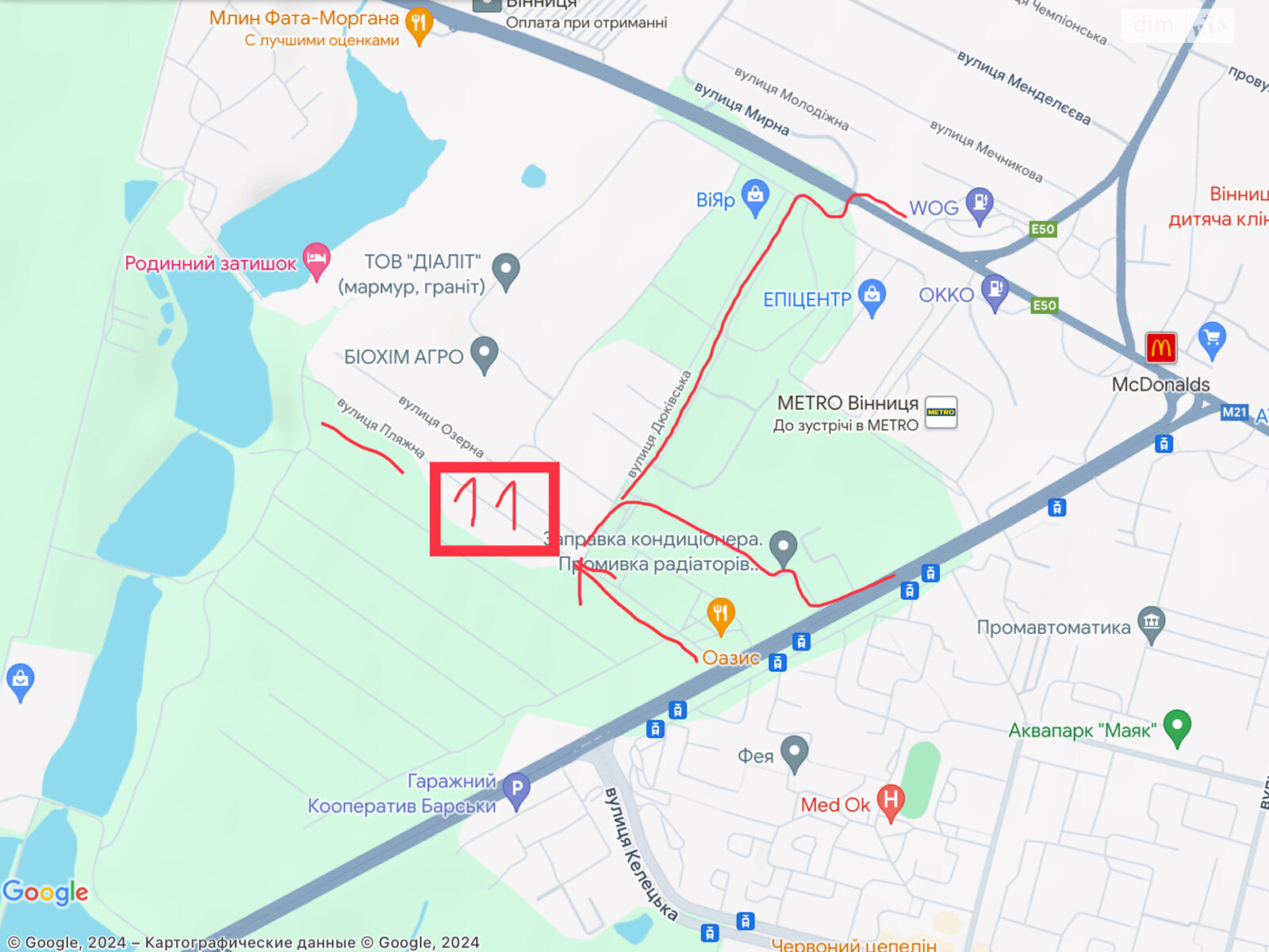 Земля под жилую застройку в Виннице, район Вишенка, площадь 10 соток фото 1 Земля под жилую застройку в Виннице, район Вишенка, площадь 10 соток фото 1