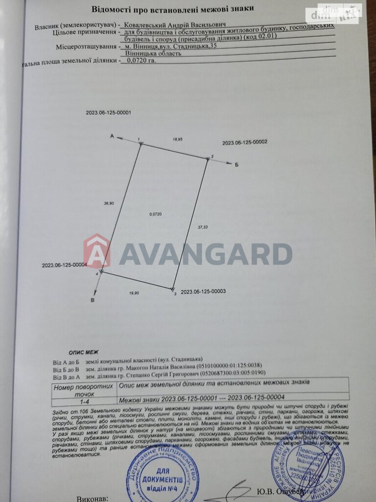 Земля под жилую застройку в Виннице, район Замостянский, площадь 7.2 сотки фото 1 Земля под жилую застройку в Виннице, район Замостянский, площадь 7.2 сотки фото 1