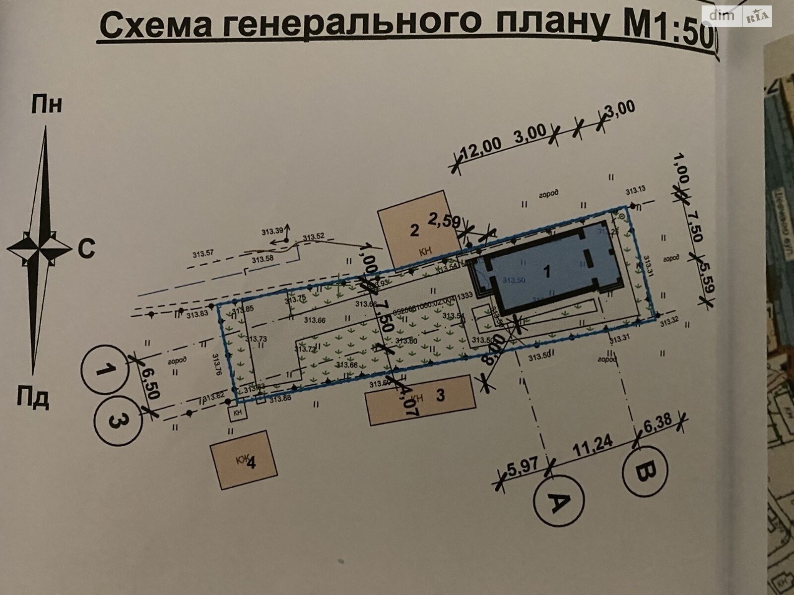 Земельна ділянка під житлову забудову в Вінницьких Хуторах, площа 6.64 сотки фото 1