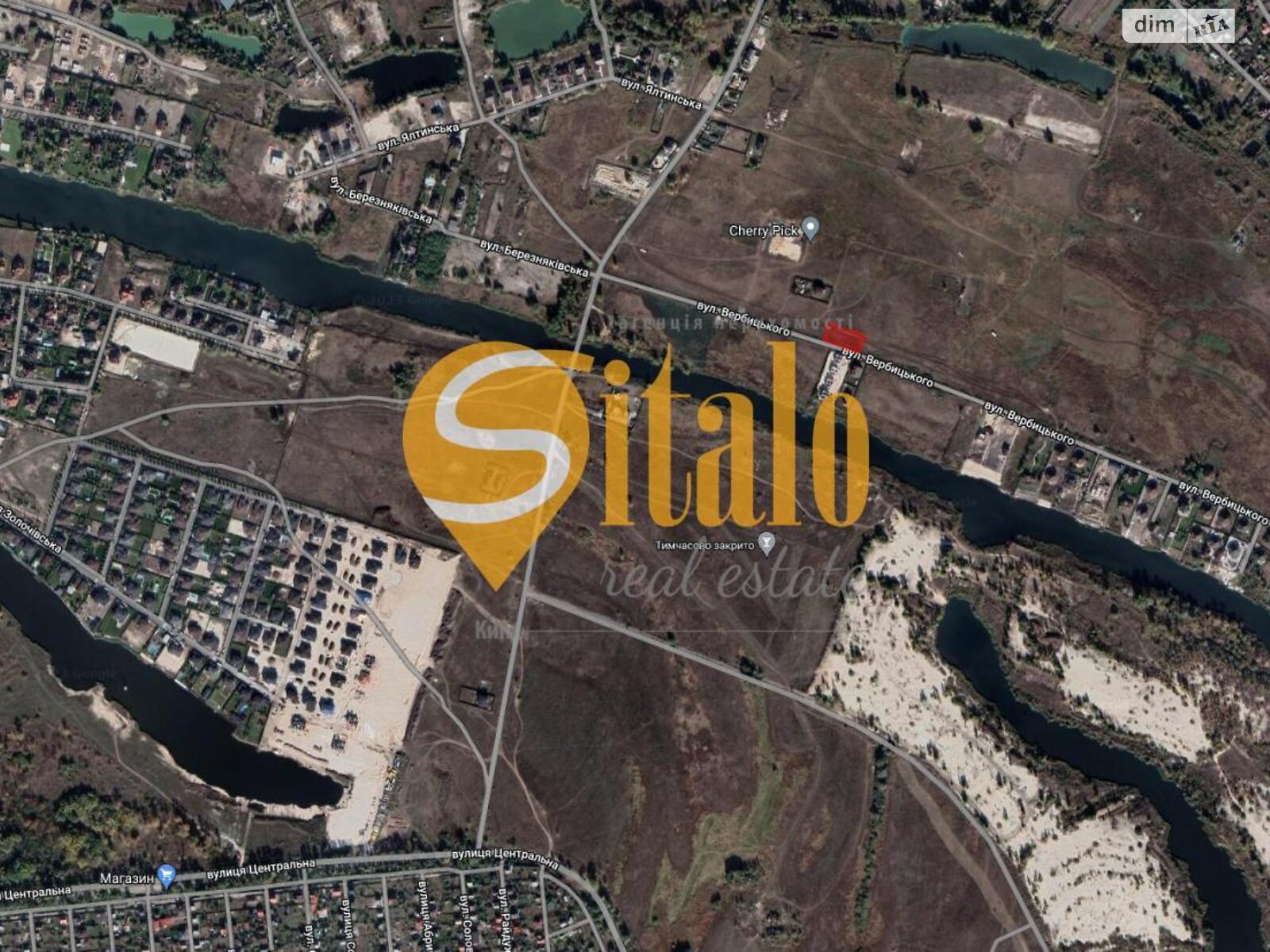 Земельный участок под жилую застройку в Вишенки, площадь 16.2 сотки фото 1 Земельный участок под жилую застройку в Вишенки, площадь 16.2 сотки фото 1