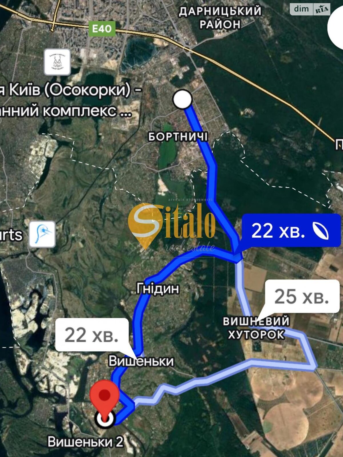 Земельный участок под жилую застройку в Вишенки, площадь 15 соток фото 1 Земельный участок под жилую застройку в Вишенки, площадь 15 соток фото 1