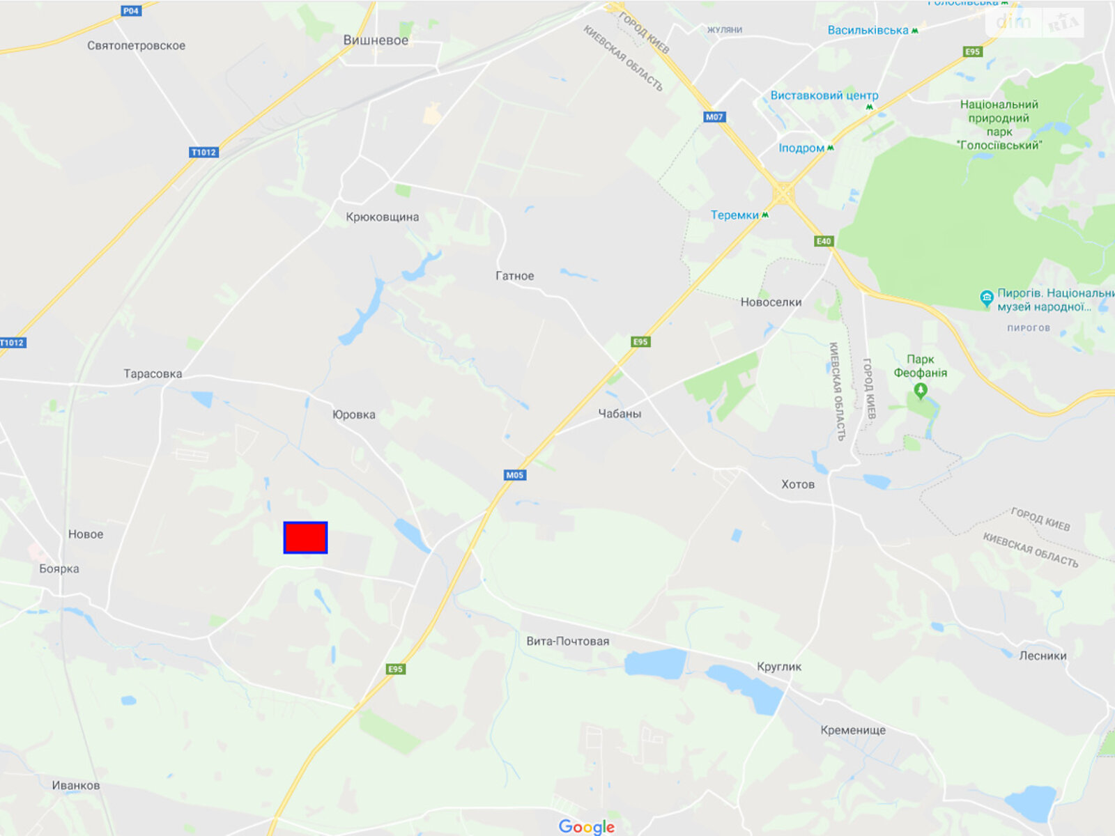 Земельна ділянка під житлову забудову в Віті-Поштовій, площа 826 соток фото 1 Земельна ділянка під житлову забудову в Віті-Поштовій, площа 826 соток фото 1