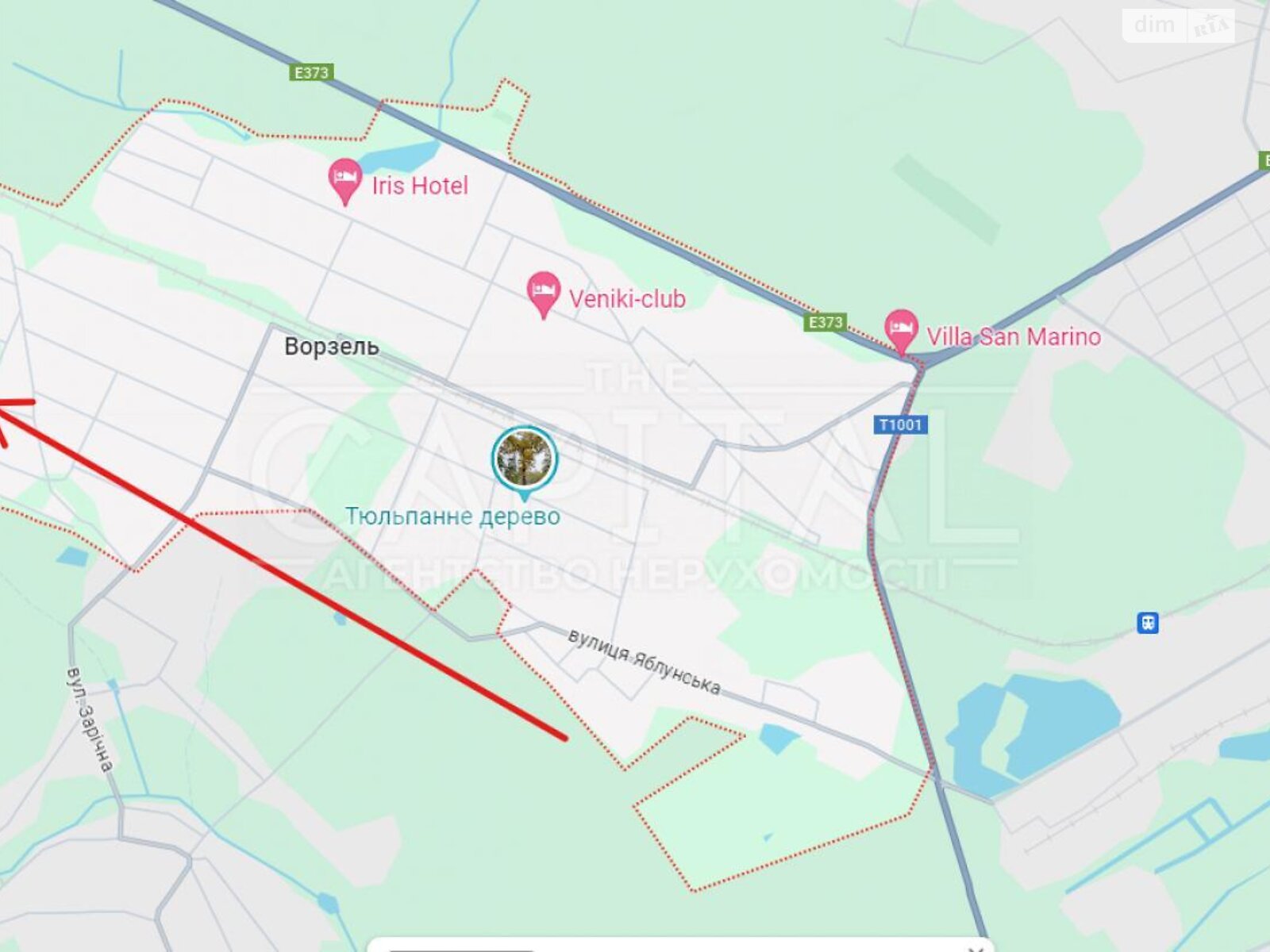 Земельна ділянка під житлову забудову в Ворзелі, площа 0.125 Га фото 1