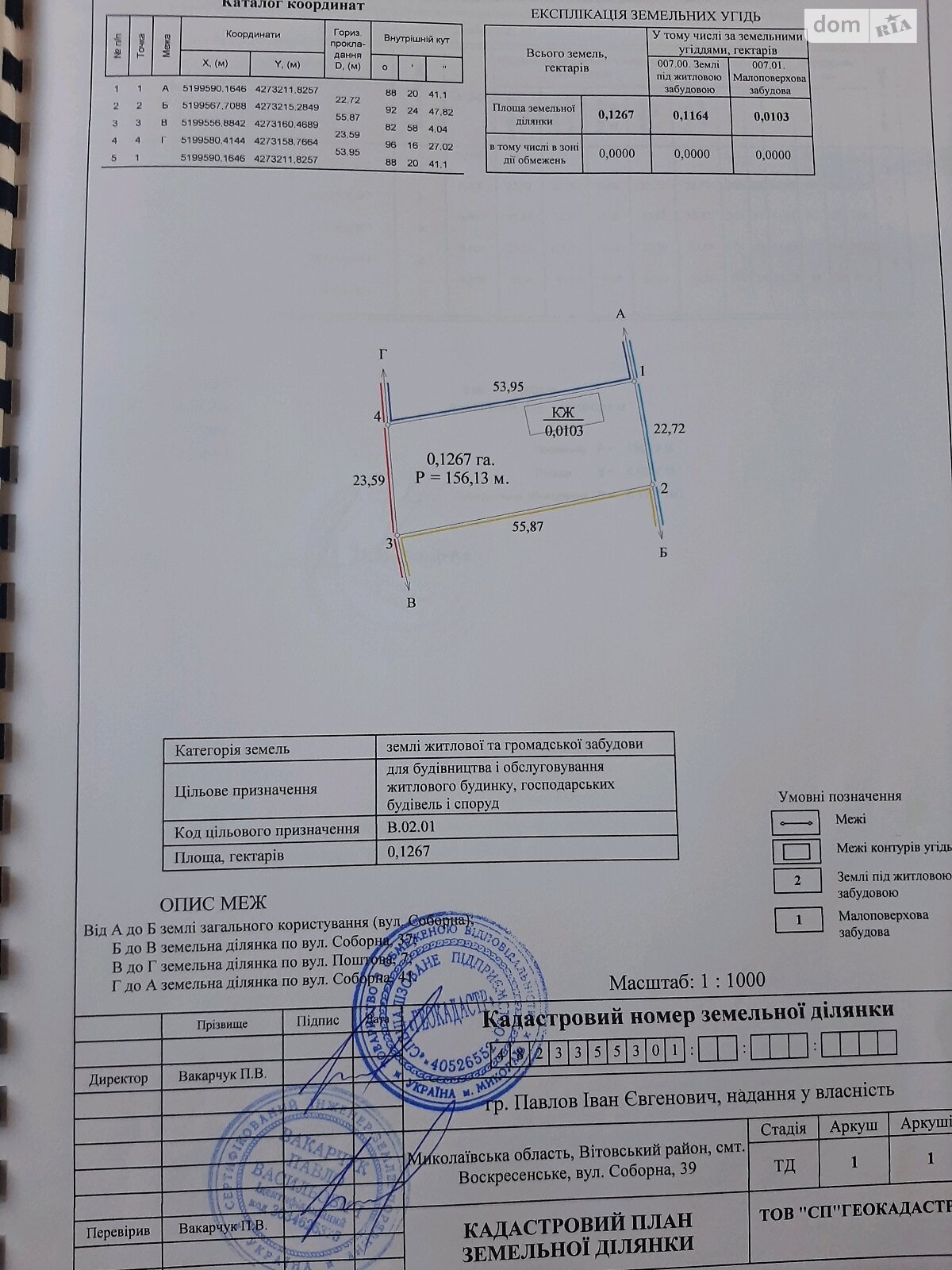 Земля під житлову забудову в Миколаєві, площа 12 соток фото 1 Земля під житлову забудову в Миколаєві, площа 12 соток фото 1