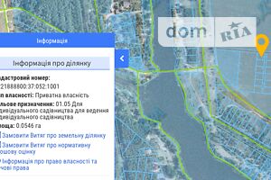 Земельный участок под жилую застройку в Хотяновке, площадь 6 соток фото 1