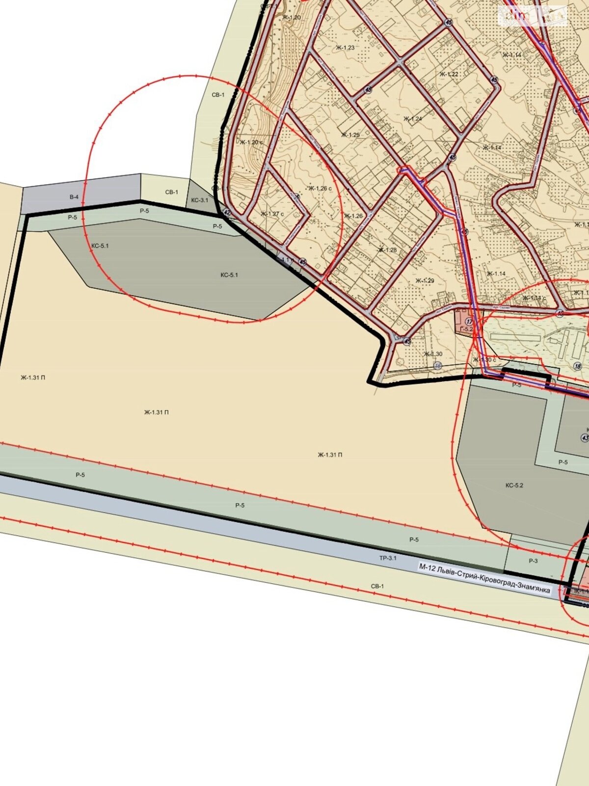 Земельный участок под жилую застройку в Якушинцах, площадь 1.9224 Га фото 1