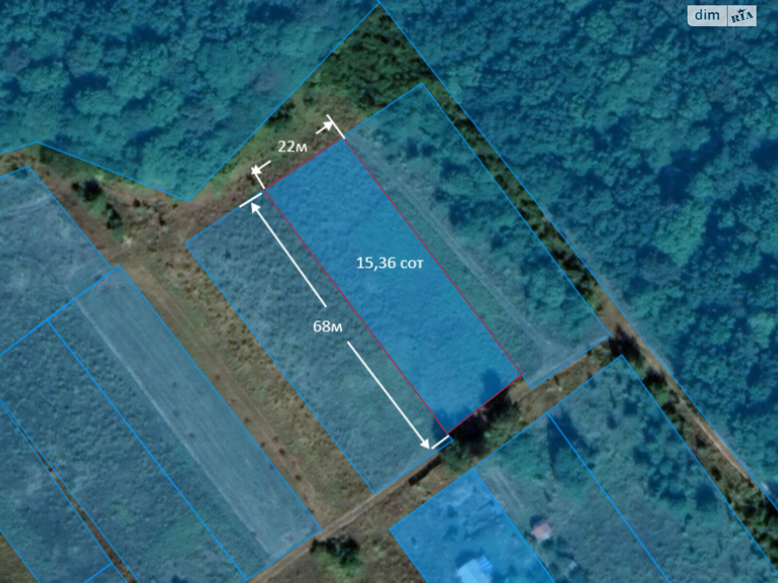 Земельна ділянка під житлову забудову в Якушинцях, площа 15.36 сотки фото 1