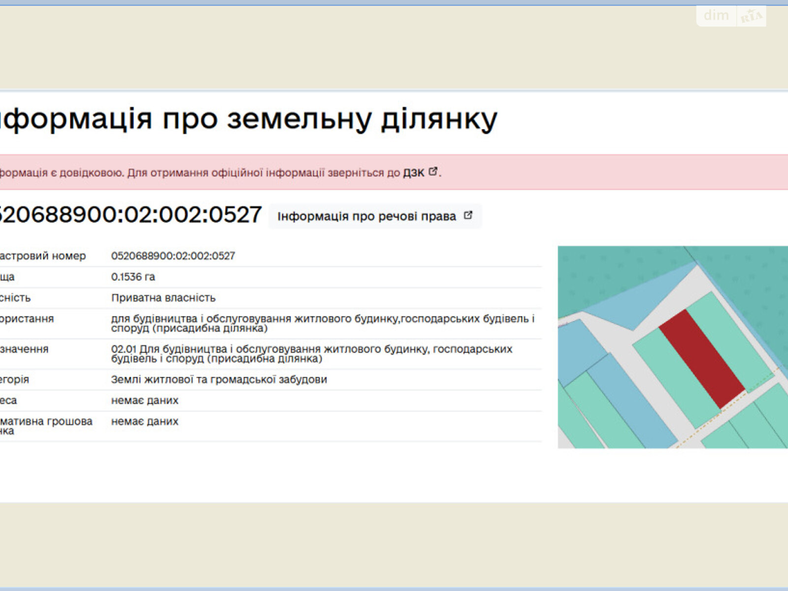 Земельна ділянка під житлову забудову в Якушинцях, площа 15.36 сотки фото 1