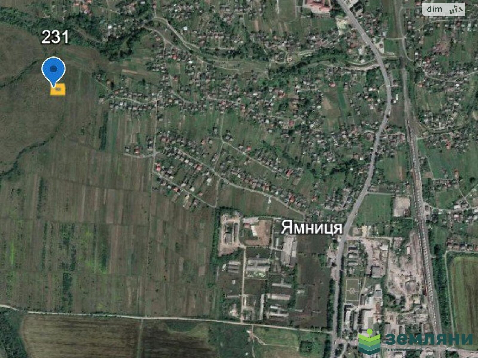 Земельна ділянка під житлову забудову в Ямниці, площа 12.05 сотки фото 1 Земельна ділянка під житлову забудову в Ямниці, площа 12.05 сотки фото 1