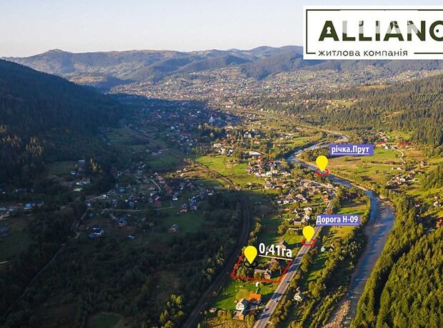 Земля под жилую застройку в Яремче, район Яремче, площадь 41 сотка фото 1 Земля под жилую застройку в Яремче, район Яремче, площадь 41 сотка фото 1
