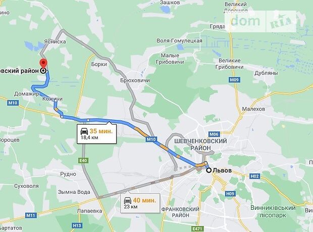Земля под жилую застройку в Яворове, район Зелов, площадь 23 сотки фото 1 Земля под жилую застройку в Яворове, район Зелов, площадь 23 сотки фото 1
