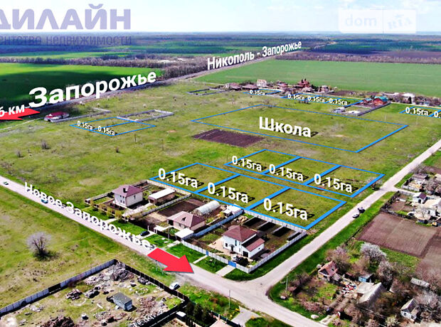 Земля под жилую застройку в Запорожье, район 6-й Хортицкий, площадь 15 соток фото 1 Земля под жилую застройку в Запорожье, район 6-й Хортицкий, площадь 15 соток фото 1