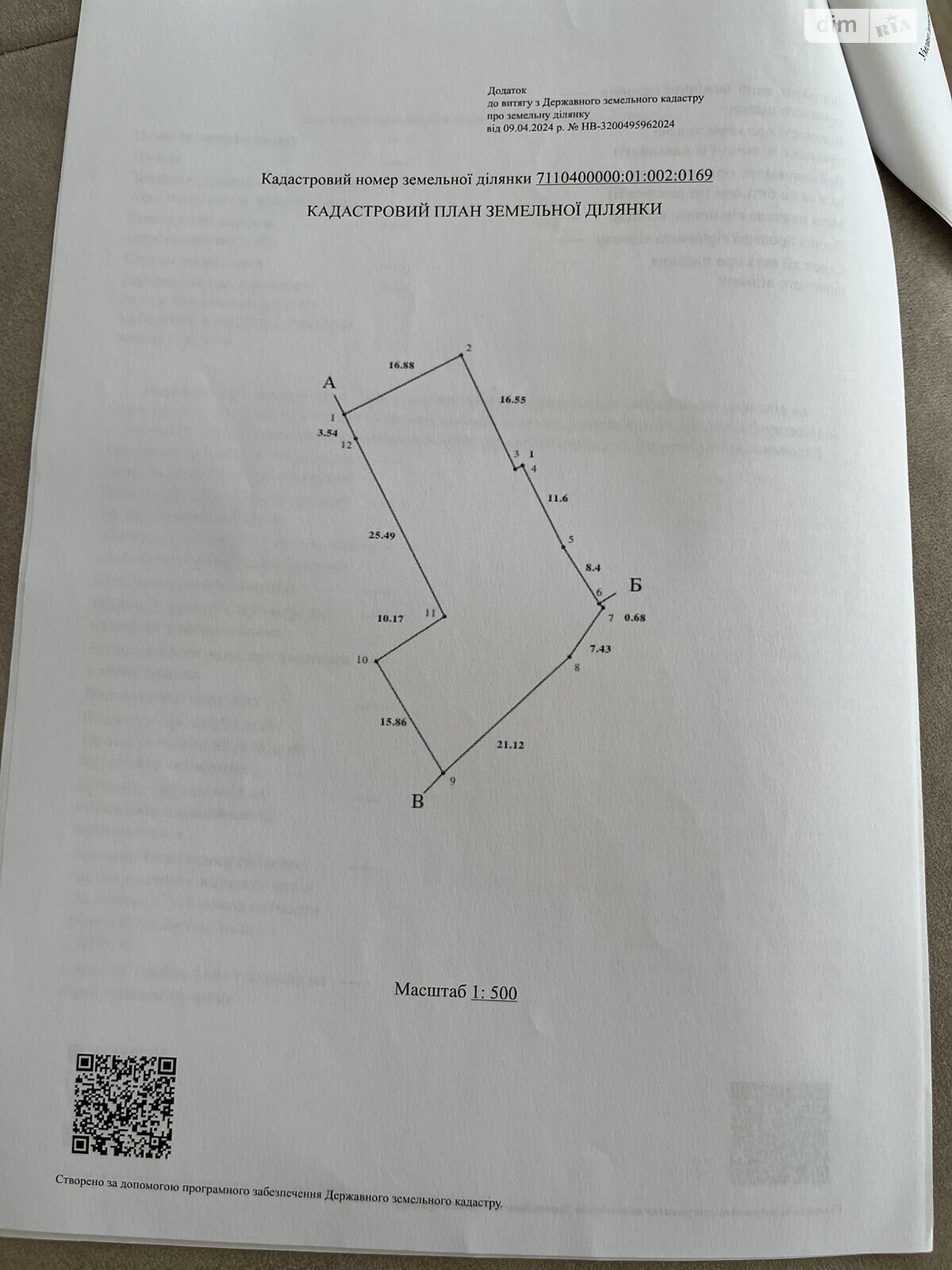 Земля під житлову забудову в Золотоноші, район Золотоноша, площа 8.5 сотки фото 1