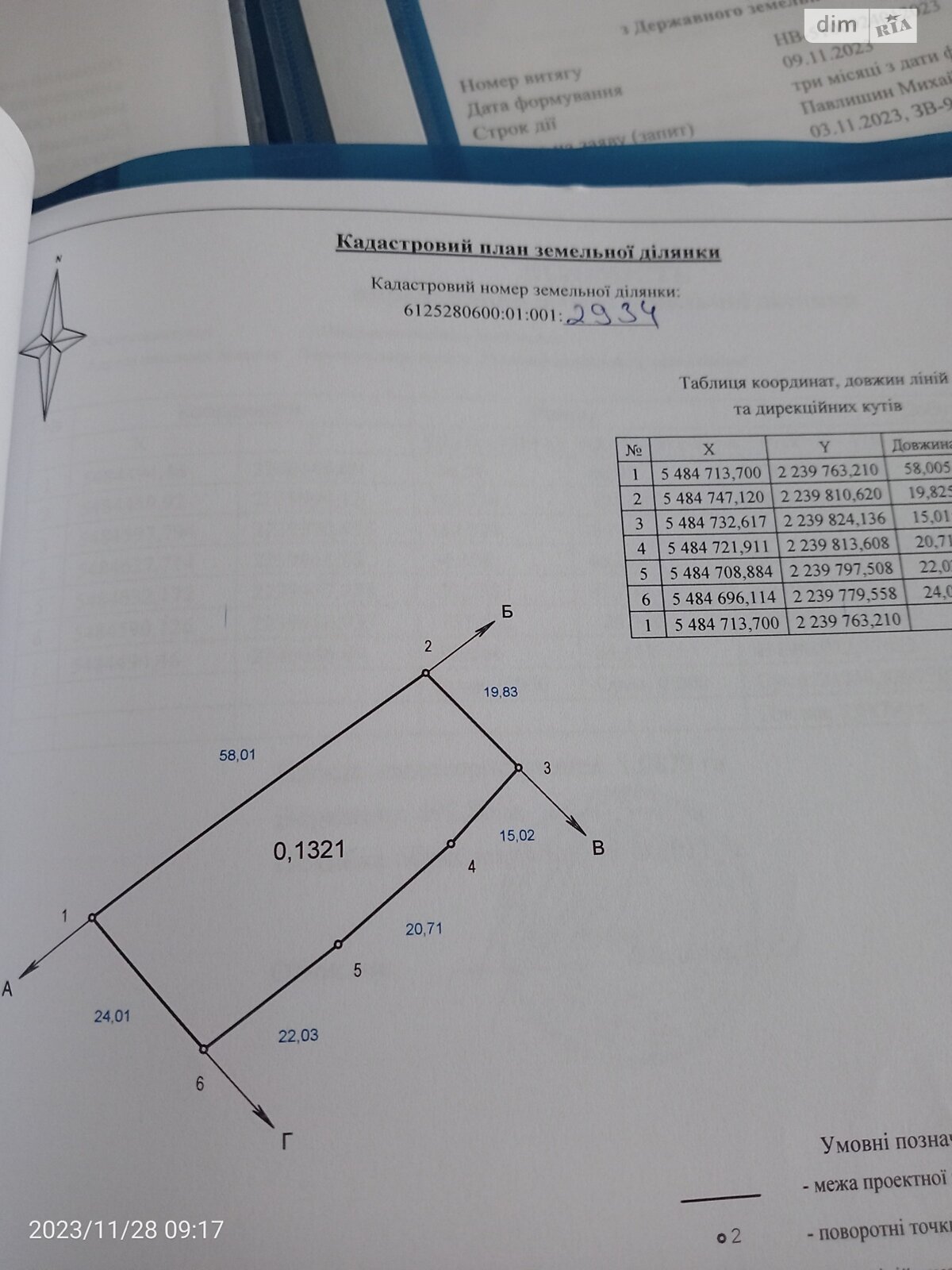 Земельный участок коммерческого назначения в Байковцах, площадь 0.98 Га фото 1 Земельный участок коммерческого назначения в Байковцах, площадь 0.98 Га фото 1