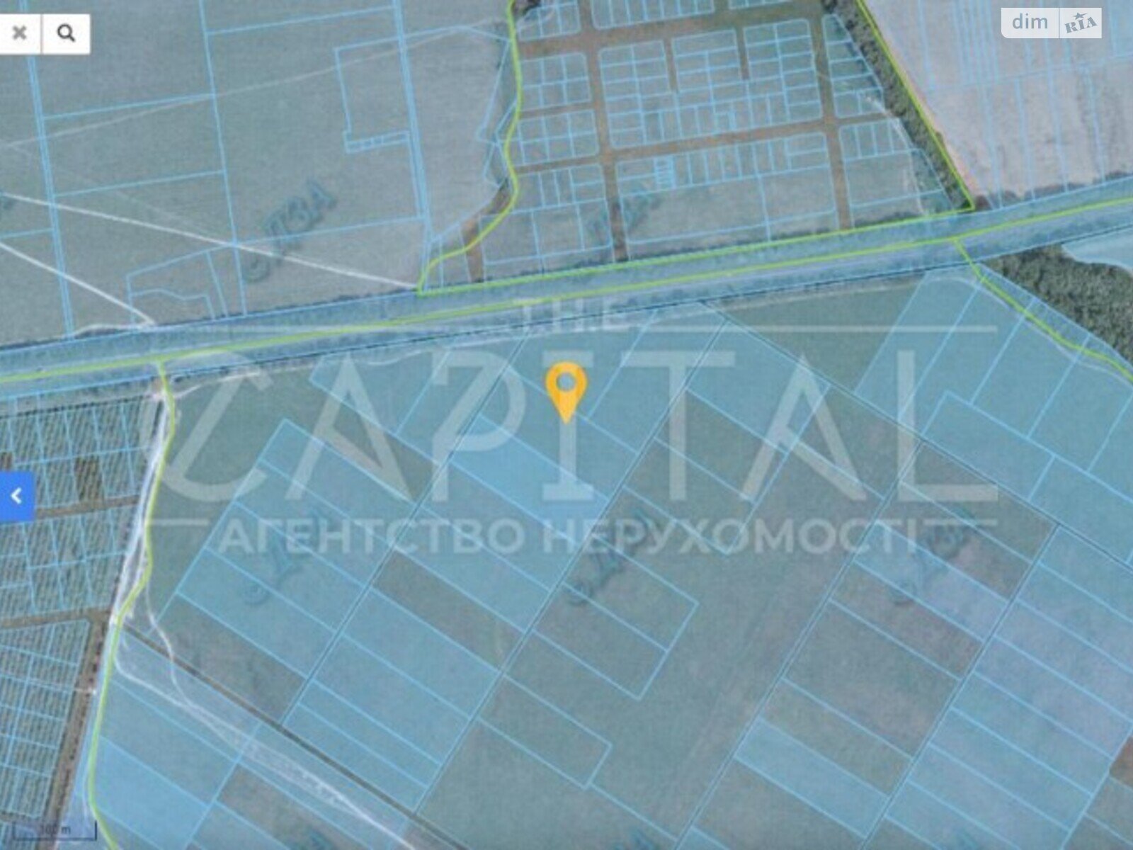 Земельна ділянка комерційного призначення в Білогородці, площа 1800 соток фото 1