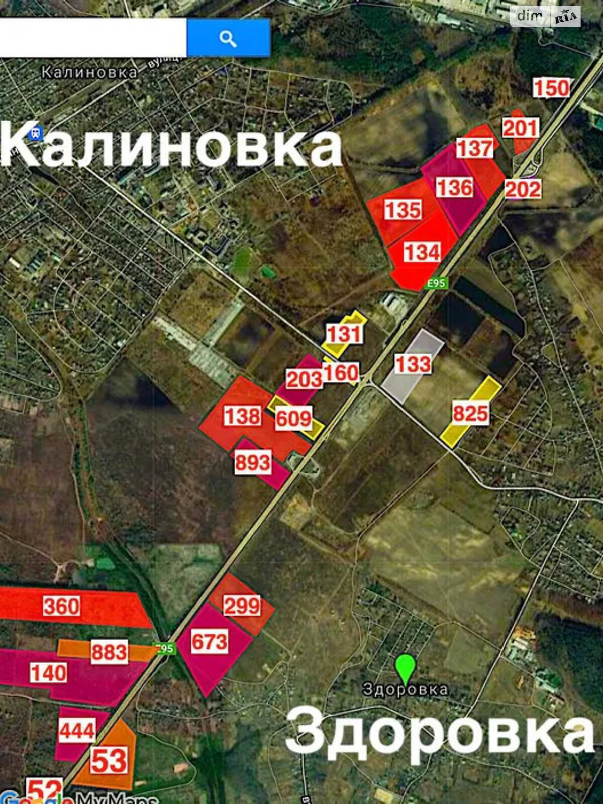 Земельный участок коммерческого назначения в Борисполе, площадь 32 Га фото 1