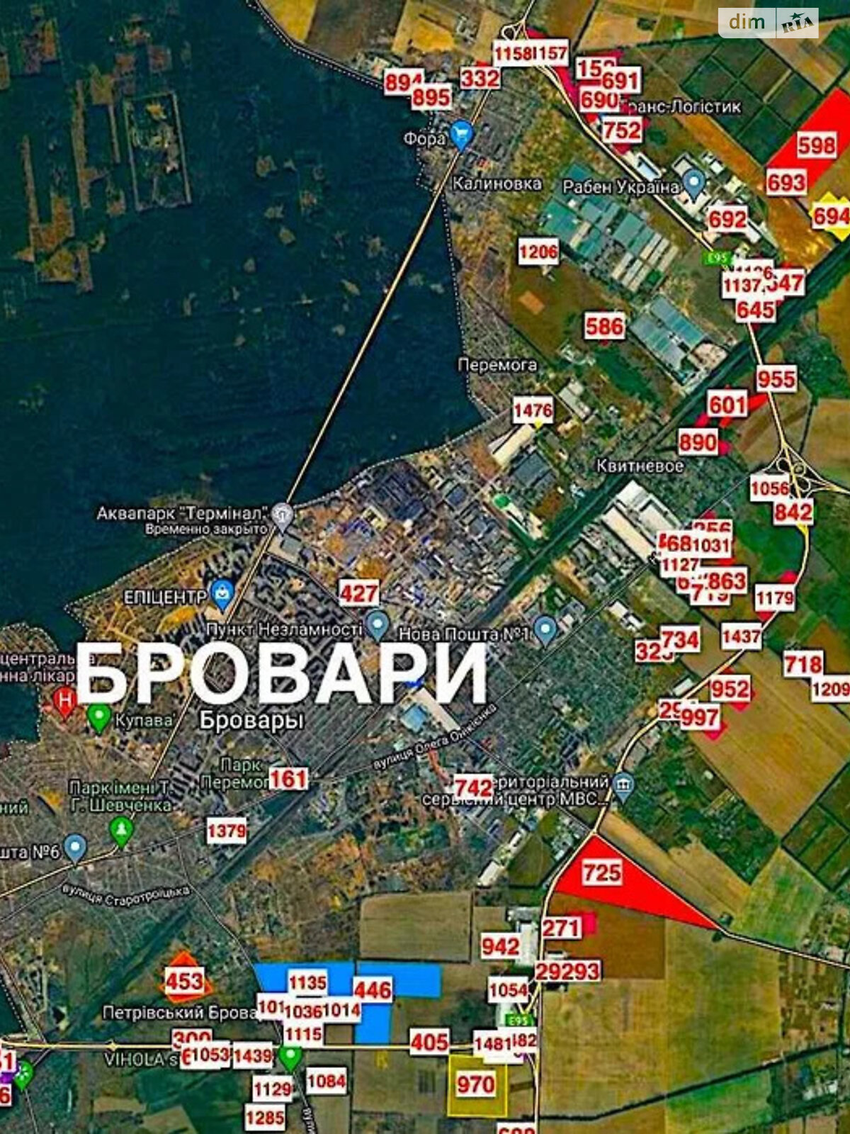 Земельный участок коммерческого назначения в Борисполе, площадь 32 Га фото 1