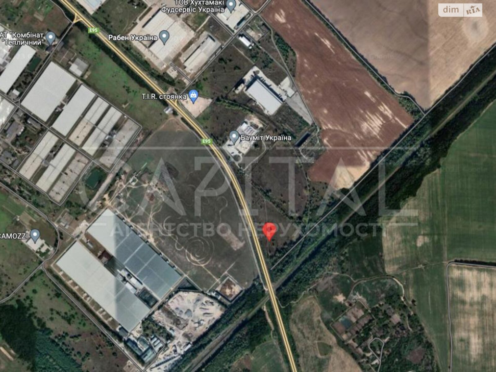 Земля коммерческого назначения в Броварах, район Бровары, площадь 1050 соток фото 1