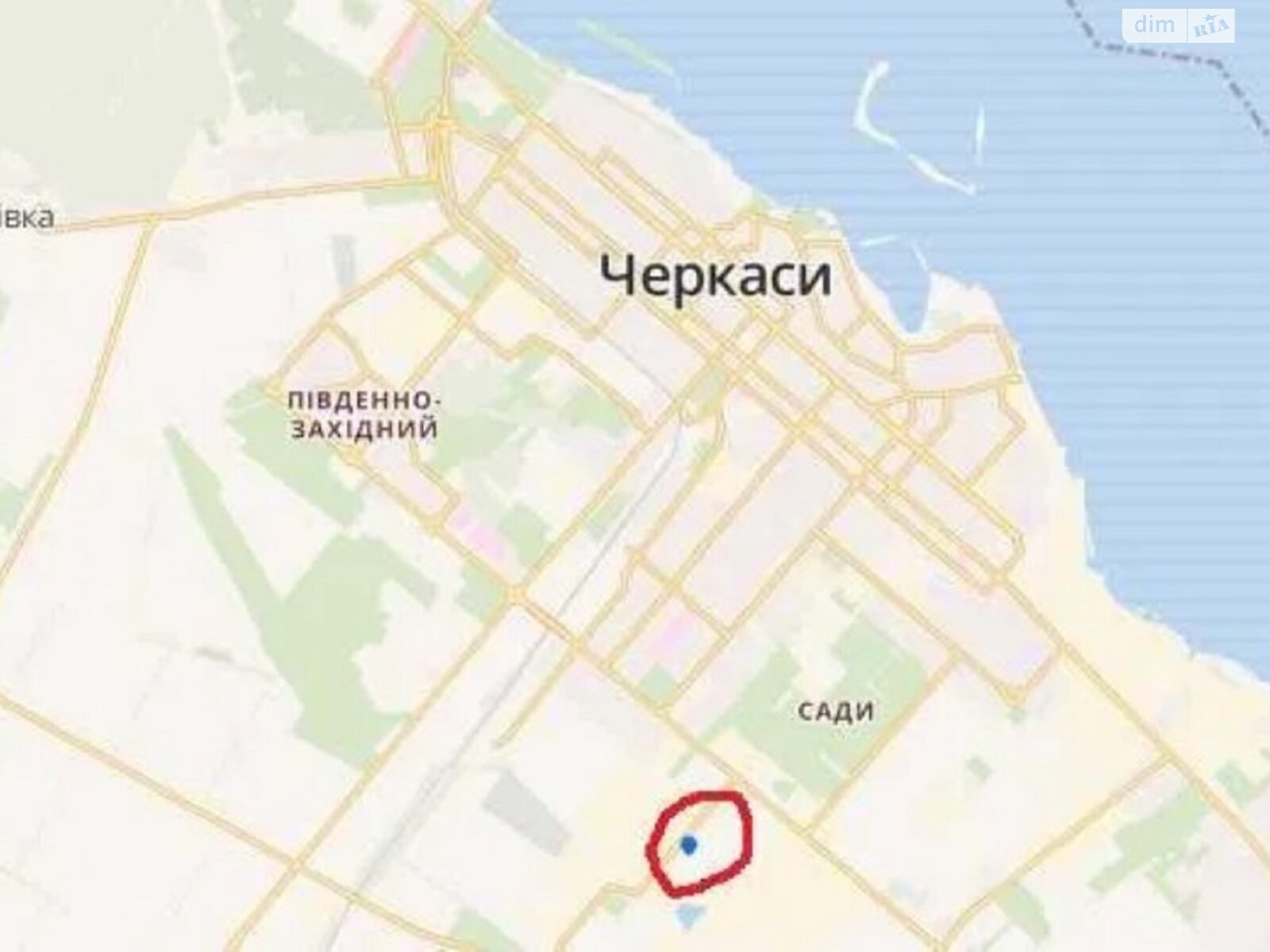 Земля коммерческого назначения в Черкассах, район Яблочный, площадь 74.23 сотки фото 1 Земля коммерческого назначения в Черкассах, район Яблочный, площадь 74.23 сотки фото 1