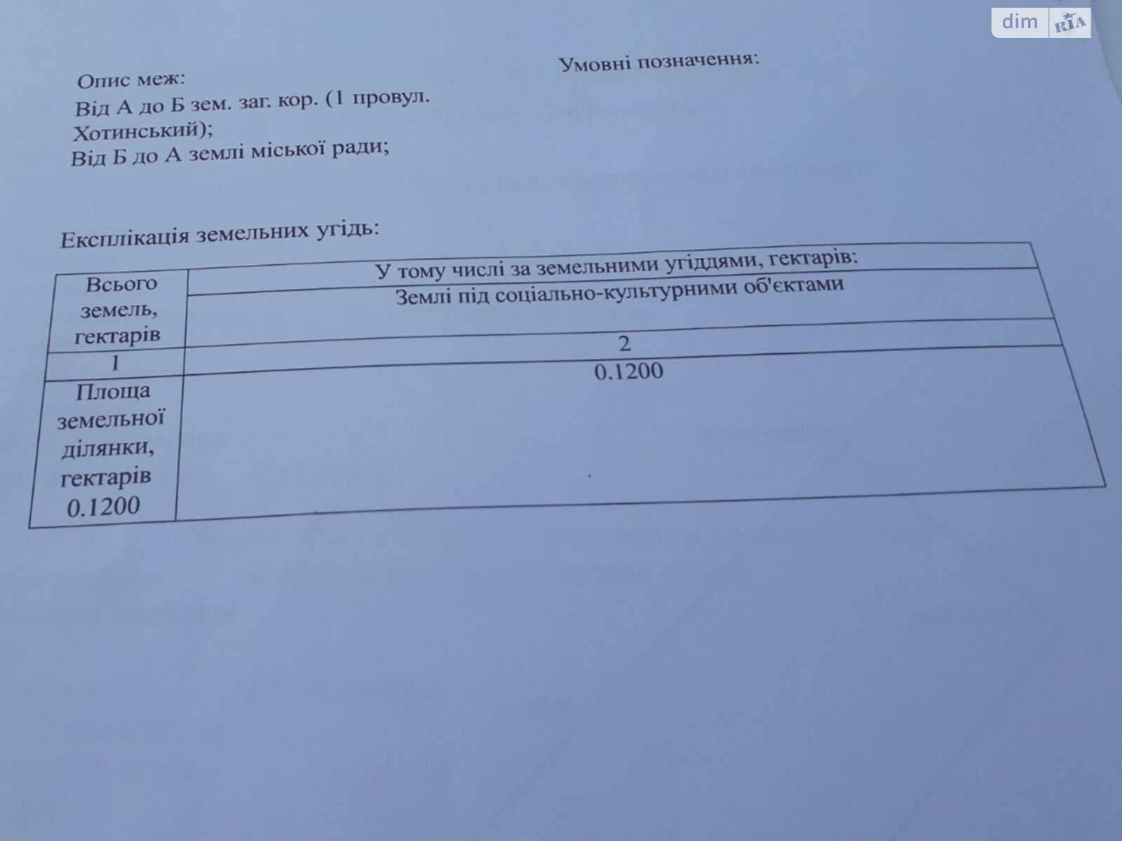 Земля коммерческого назначения в Черновцах, район Садгора, площадь 12 соток фото 1