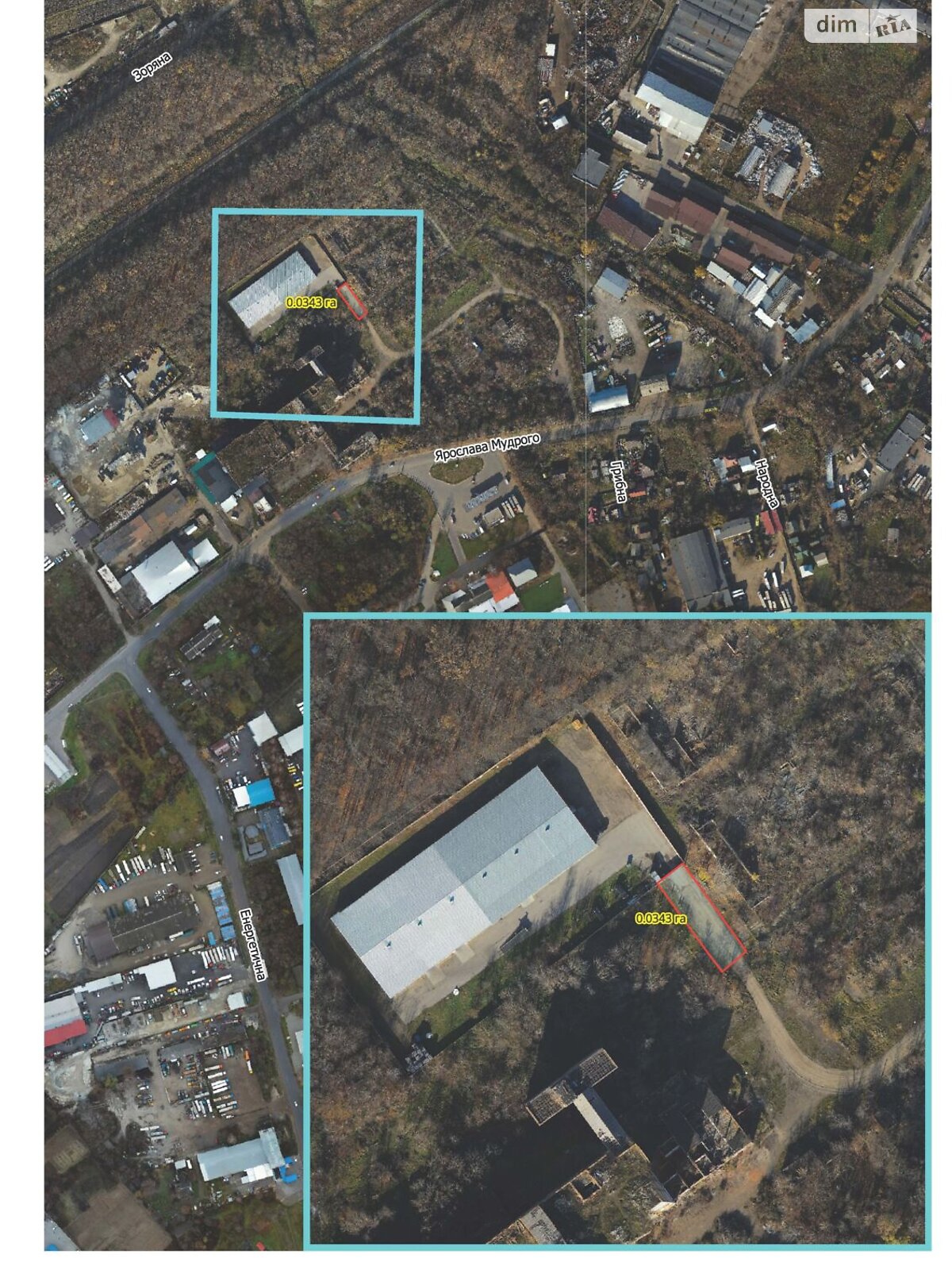 Земельна ділянка комерційного призначення в Чернівцях, площа 0.0343 Га фото 1 Земельна ділянка комерційного призначення в Чернівцях, площа 0.0343 Га фото 1