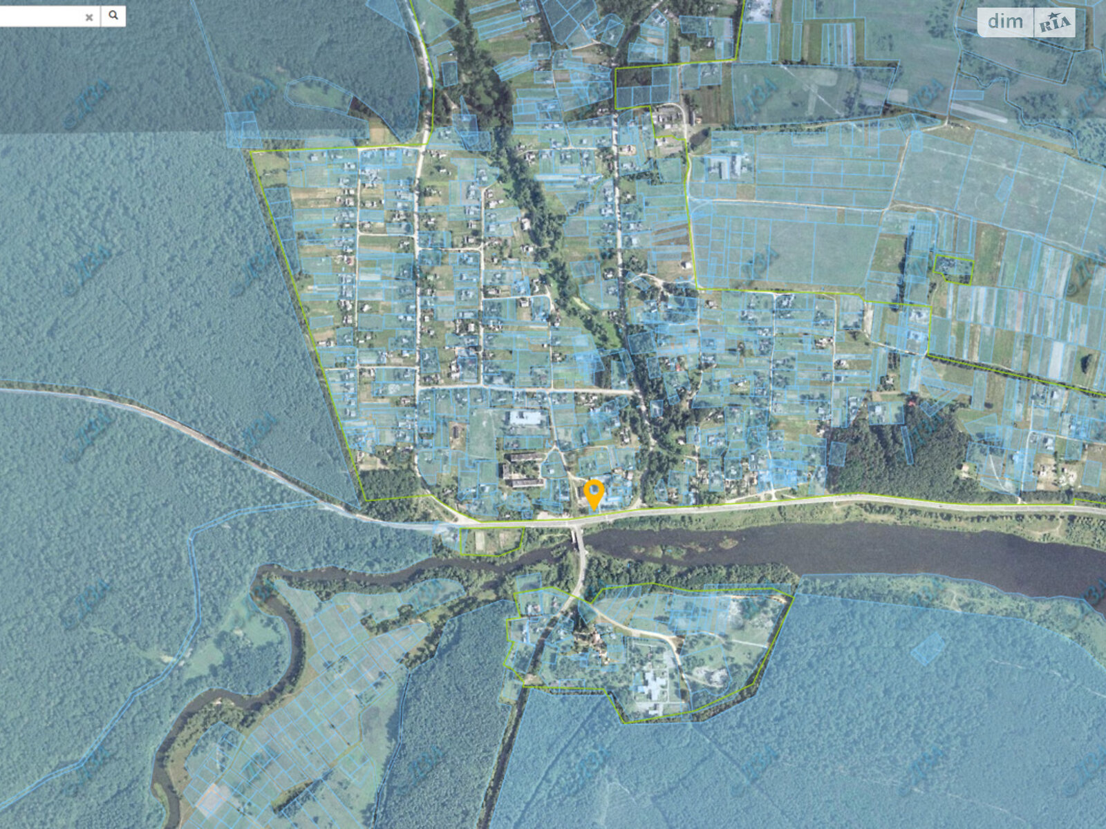 Земельна ділянка комерційного призначення в Денышах, площа 0.0186 Га фото 1