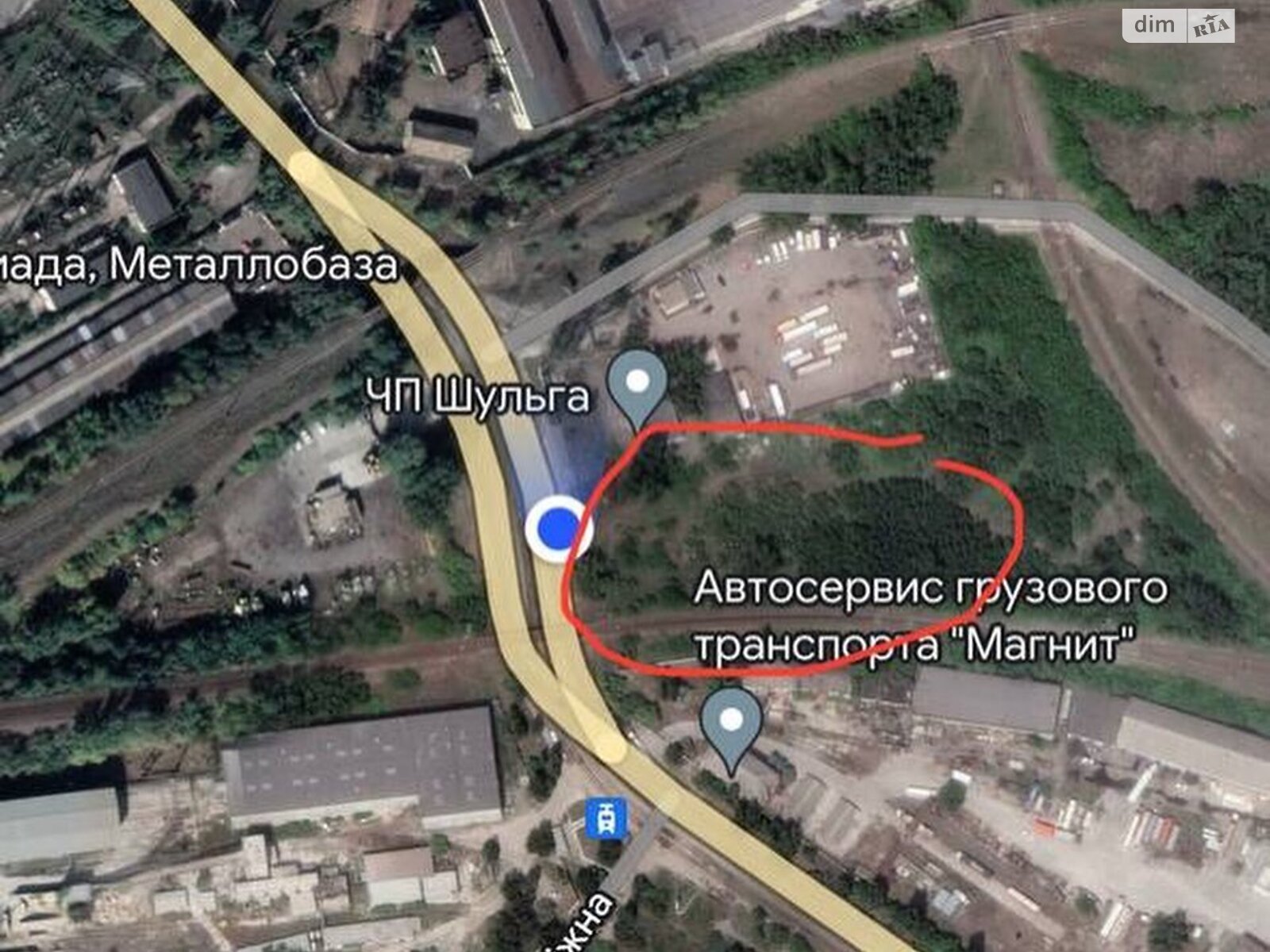 Земля коммерческого назначения в Днепре, район Самарский, площадь 0.8276 Га фото 1