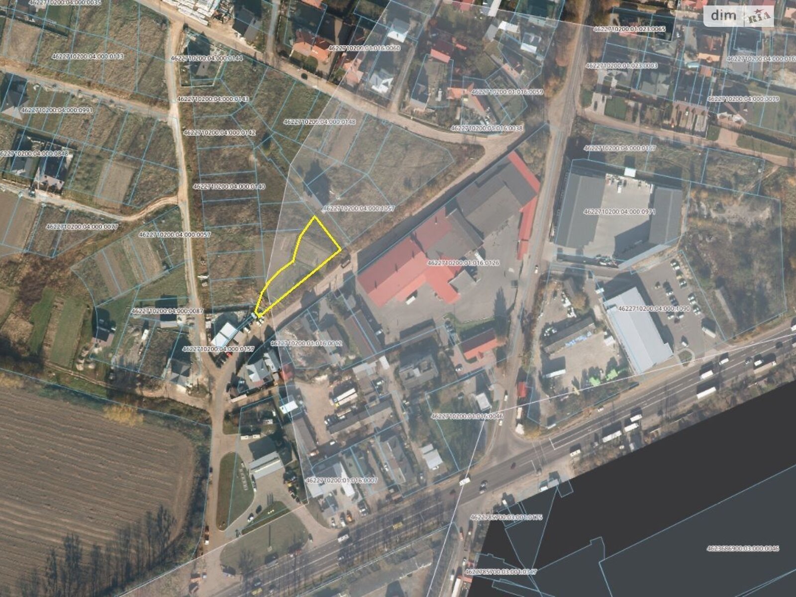 Земельна ділянка комерційного призначення в Дублянах, площа 0.1256 Га фото 1