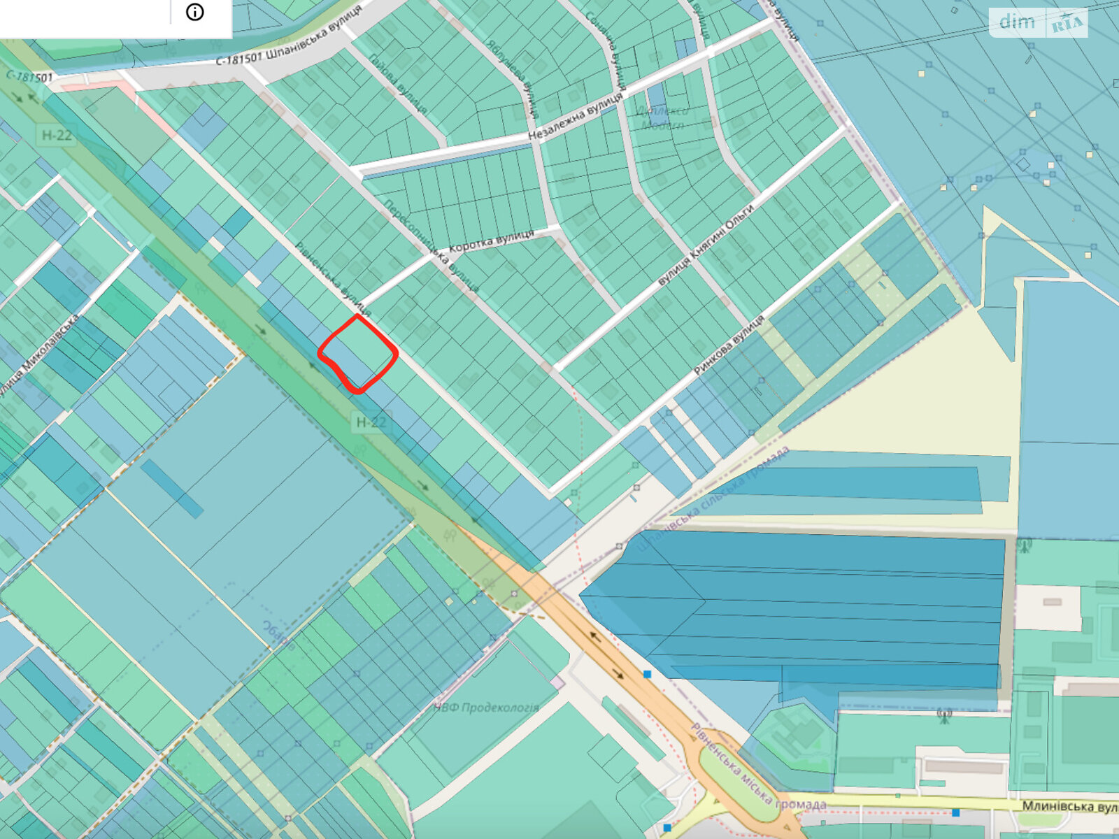 Земельный участок коммерческого назначения в Городке, площадь 16.45 сотки фото 1 Земельный участок коммерческого назначения в Городке, площадь 16.45 сотки фото 1