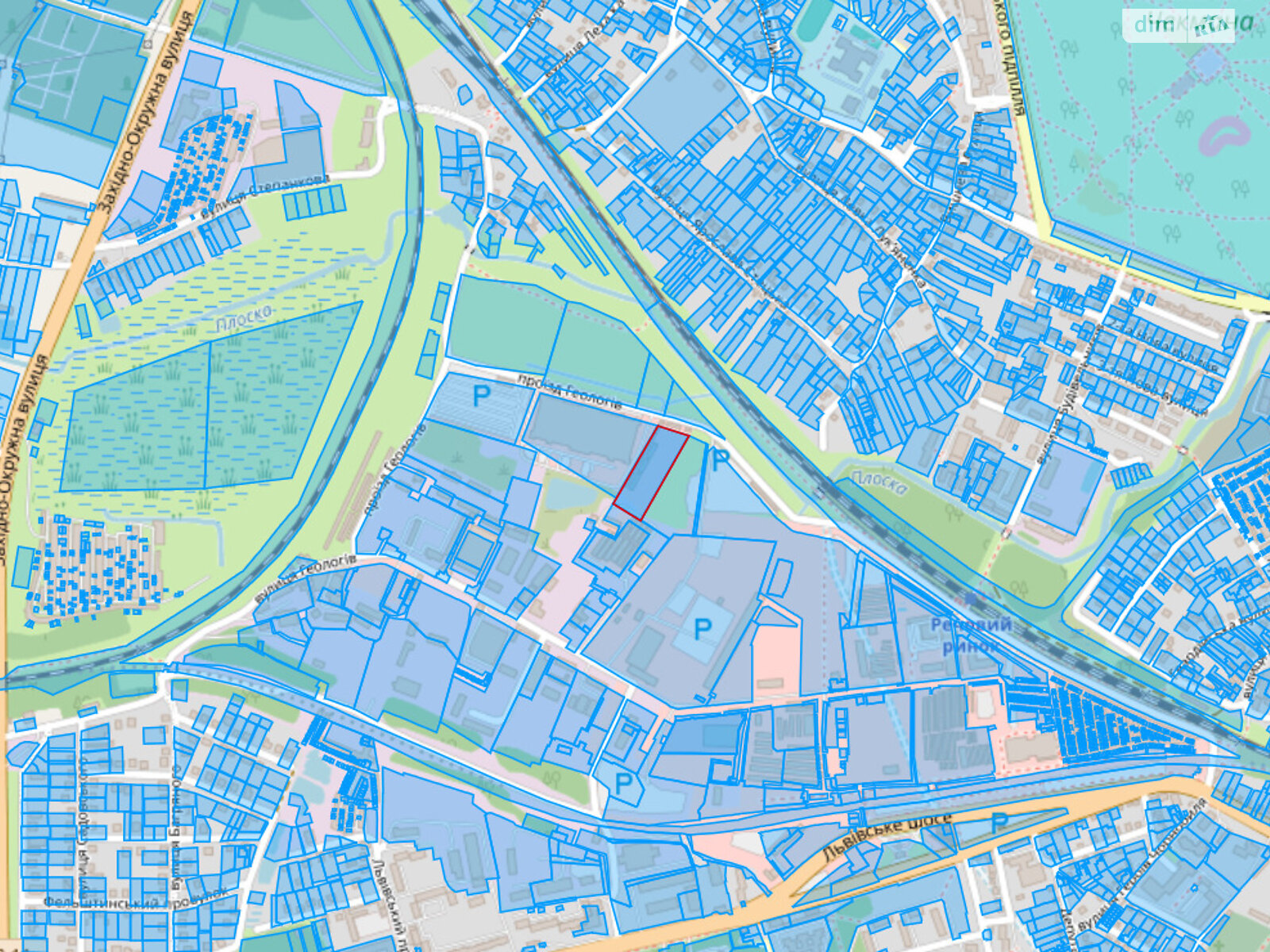 Земля коммерческого назначения в Хмельницком, район Юго-Западный, площадь 90 соток фото 1
