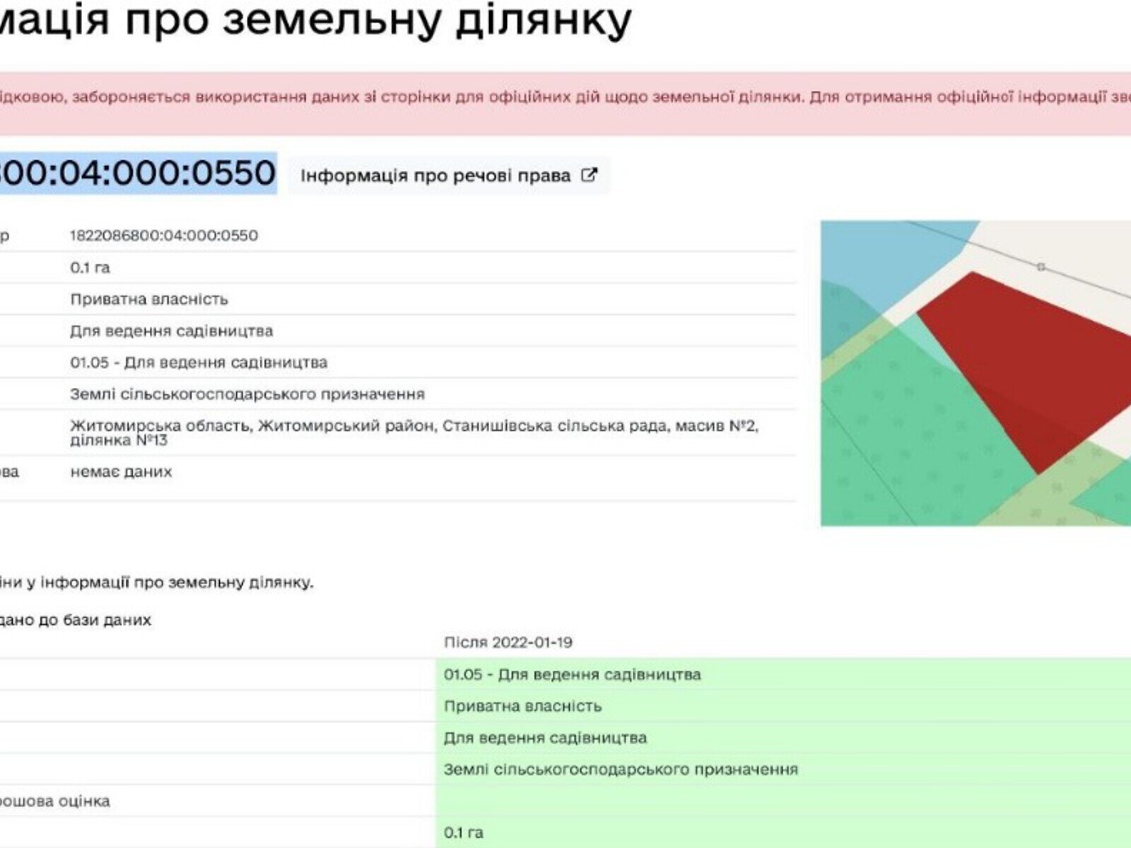 Земля коммерческого назначения в Житомире, район Бумажная фабрика, площадь 10 соток фото 1