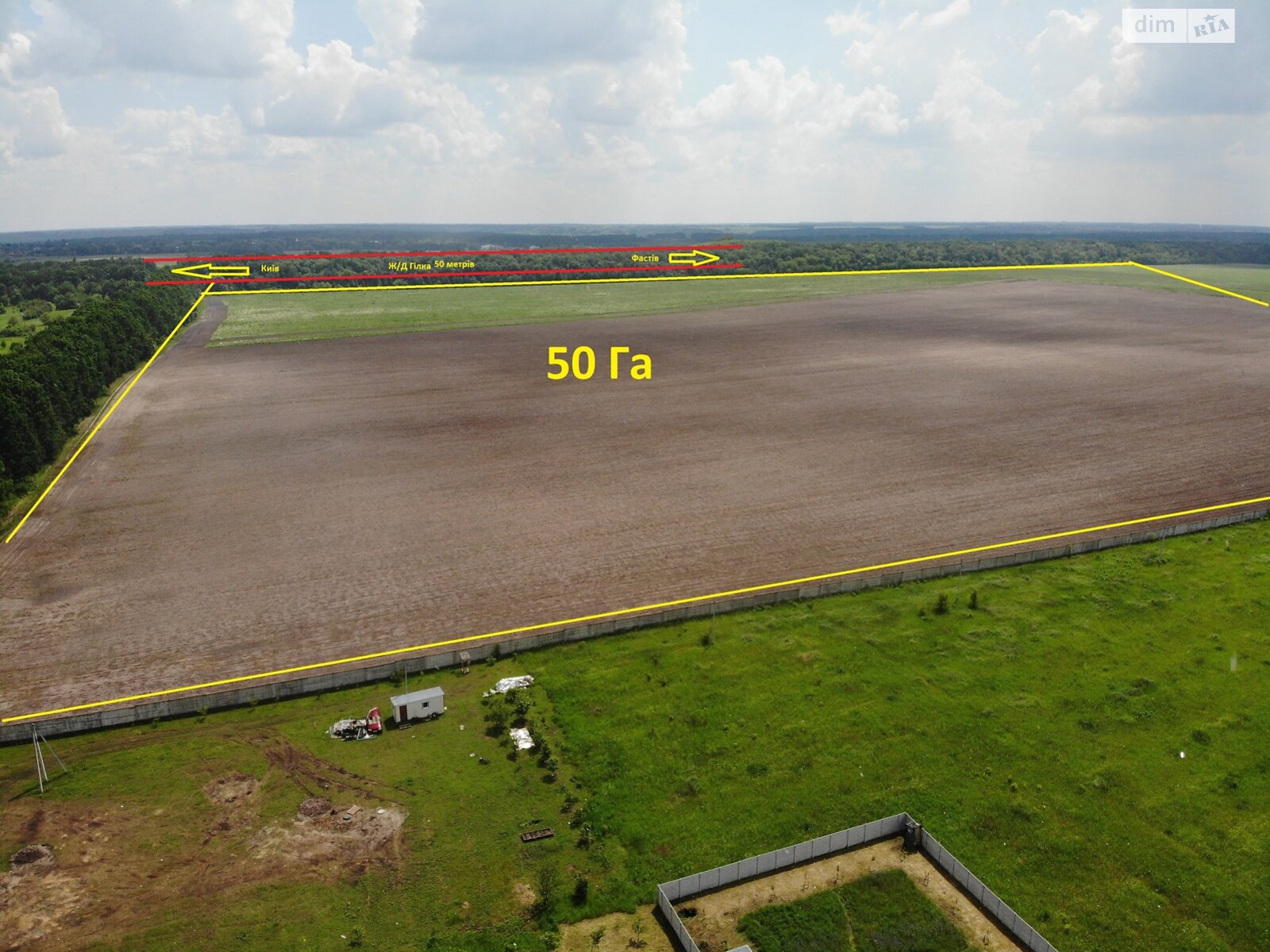 Земельный участок коммерческого назначения в Калиновке, площадь 4800 соток фото 1 Земельный участок коммерческого назначения в Калиновке, площадь 4800 соток фото 1