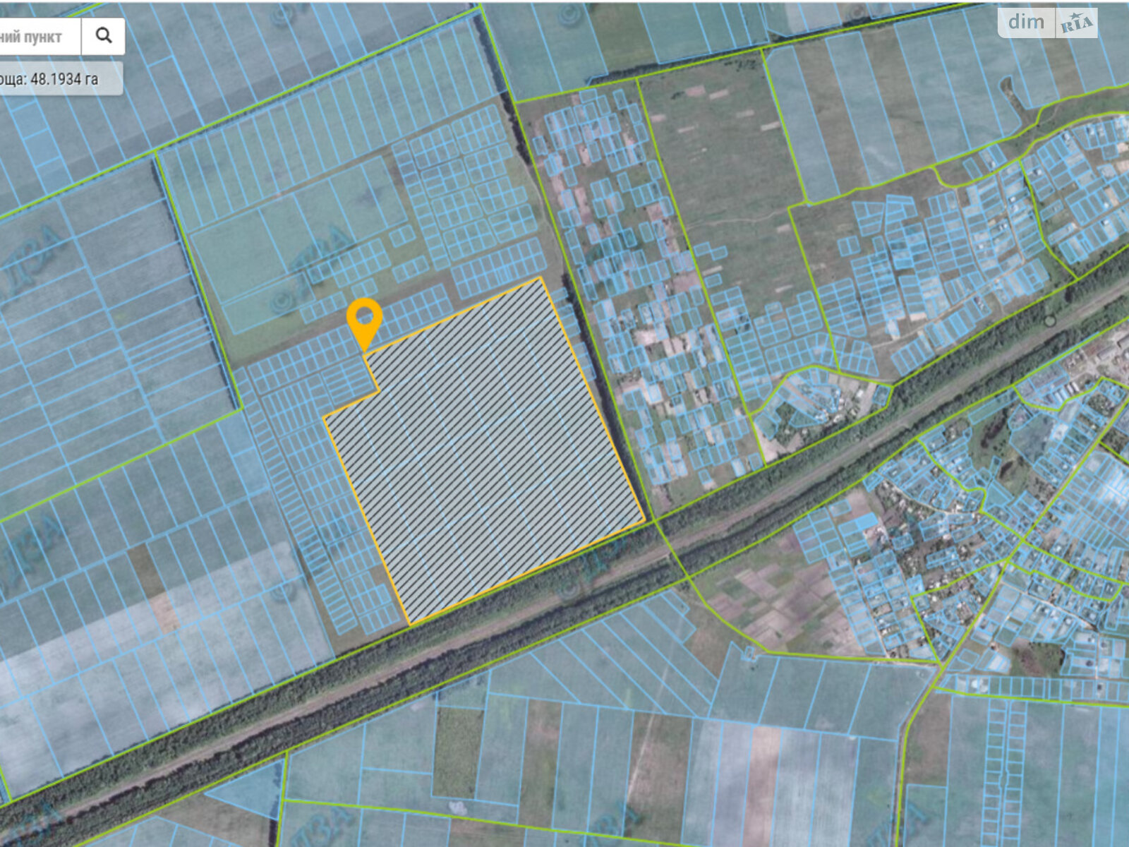 Земельный участок коммерческого назначения в Калиновке, площадь 4800 соток фото 1 Земельный участок коммерческого назначения в Калиновке, площадь 4800 соток фото 1