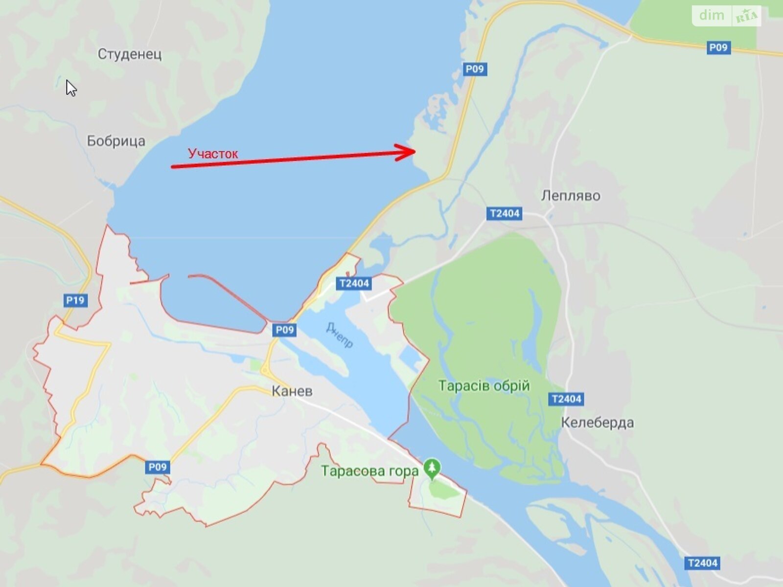 Земля коммерческого назначения в Каневе, район Канев, площадь 1500 соток фото 1 Земля коммерческого назначения в Каневе, район Канев, площадь 1500 соток фото 1
