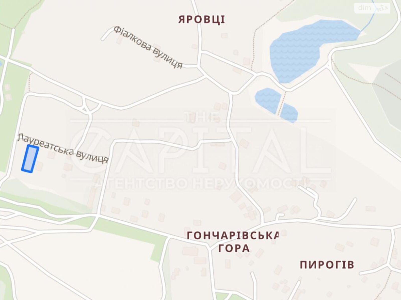 Земля комерційного призначення в Києві, район Голосіївський, площа 30 соток фото 1 Земля комерційного призначення в Києві, район Голосіївський, площа 30 соток фото 1