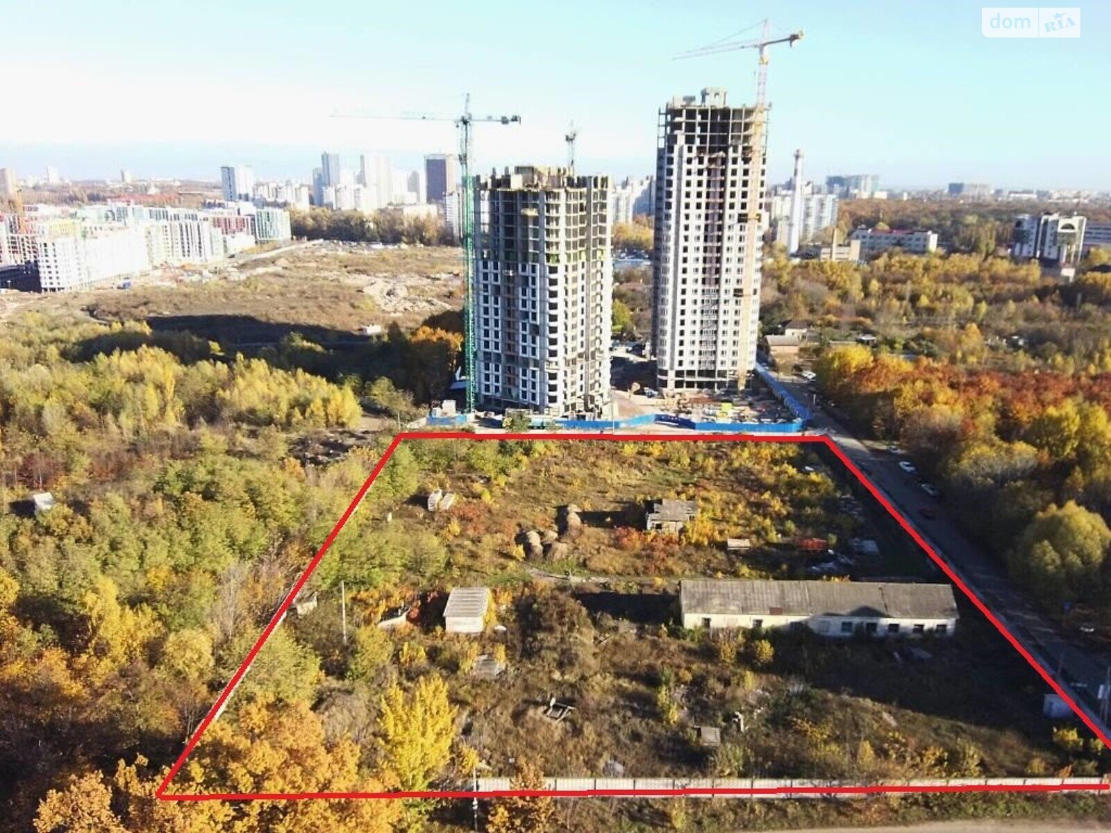 Земля коммерческого назначения в Киеве, район Голосеевский, площадь 126 соток фото 1