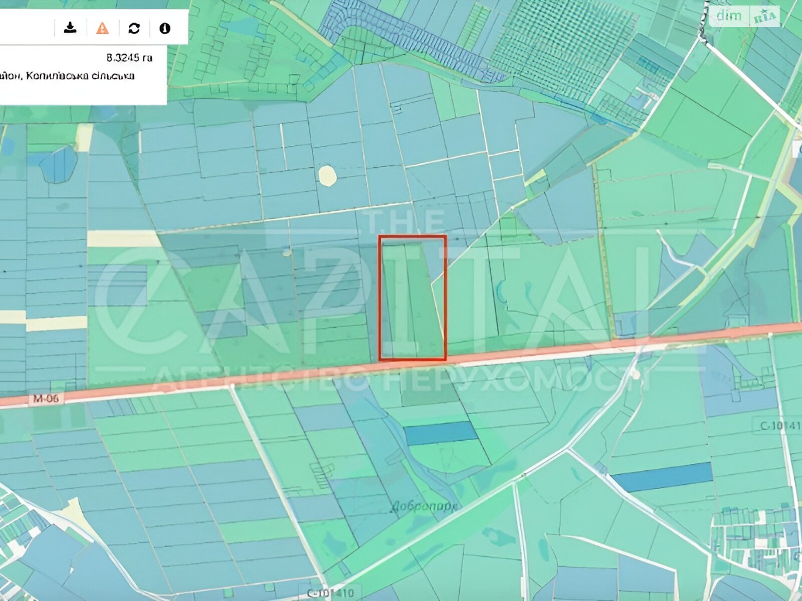 Земля коммерческого назначения в Макарове, район Макаров, площадь 1660 соток фото 1