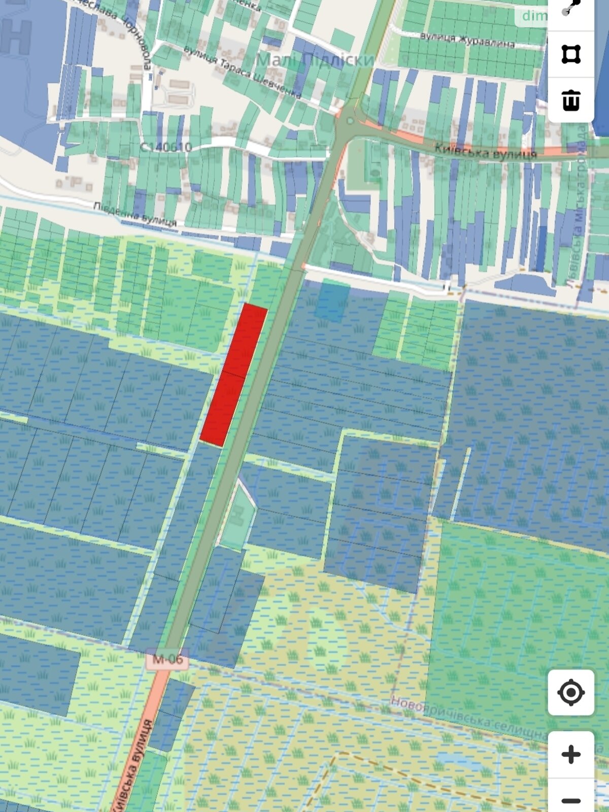 Земельный участок коммерческого назначения в Малых Подлесках, площадь 1.9999 Га фото 1