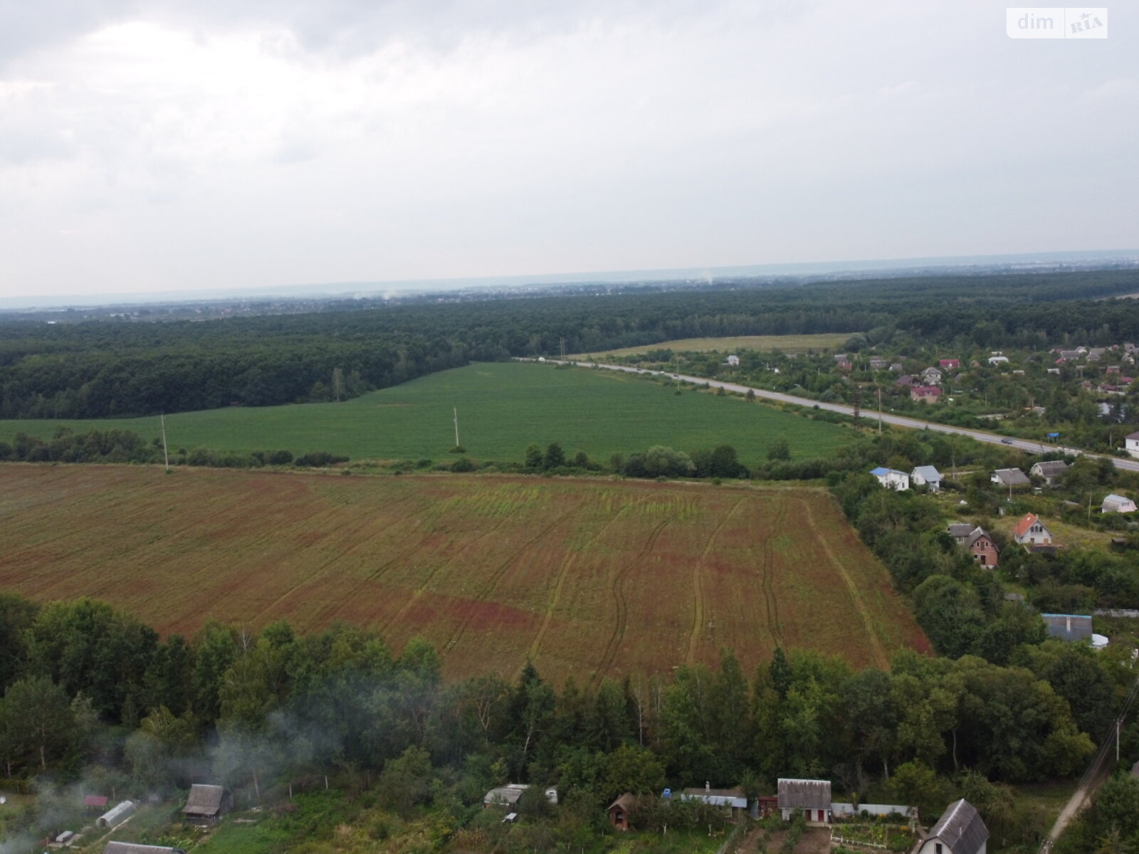 Земельна ділянка комерційного призначення в Марківцях, площа 2.07 Га фото 1