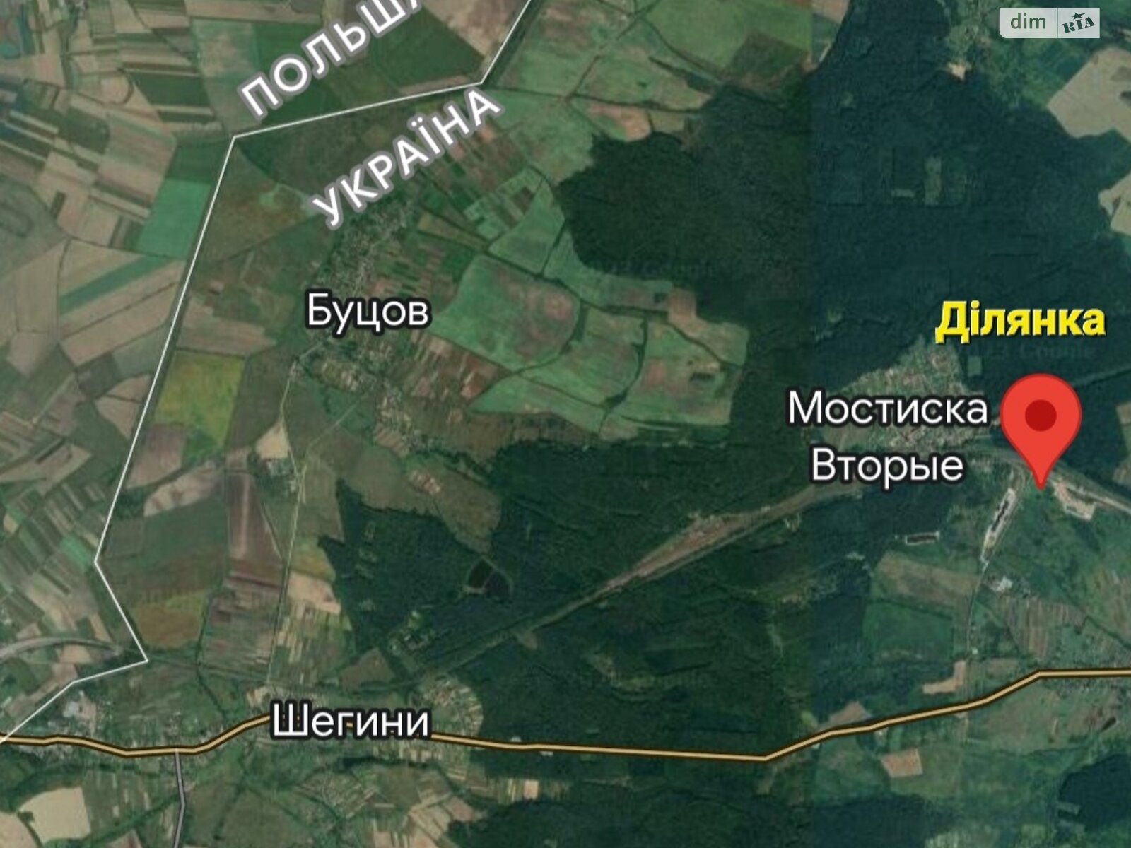 Земельный участок коммерческого назначения в Мостиска Вторые, площадь 11.5 Га фото 1 Земельный участок коммерческого назначения в Мостиска Вторые, площадь 11.5 Га фото 1