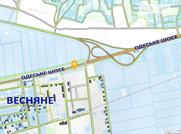 Земля коммерческого назначения в селе Весняное, площадь 30 соток фото 1 Земля коммерческого назначения в селе Весняное, площадь 30 соток фото 1