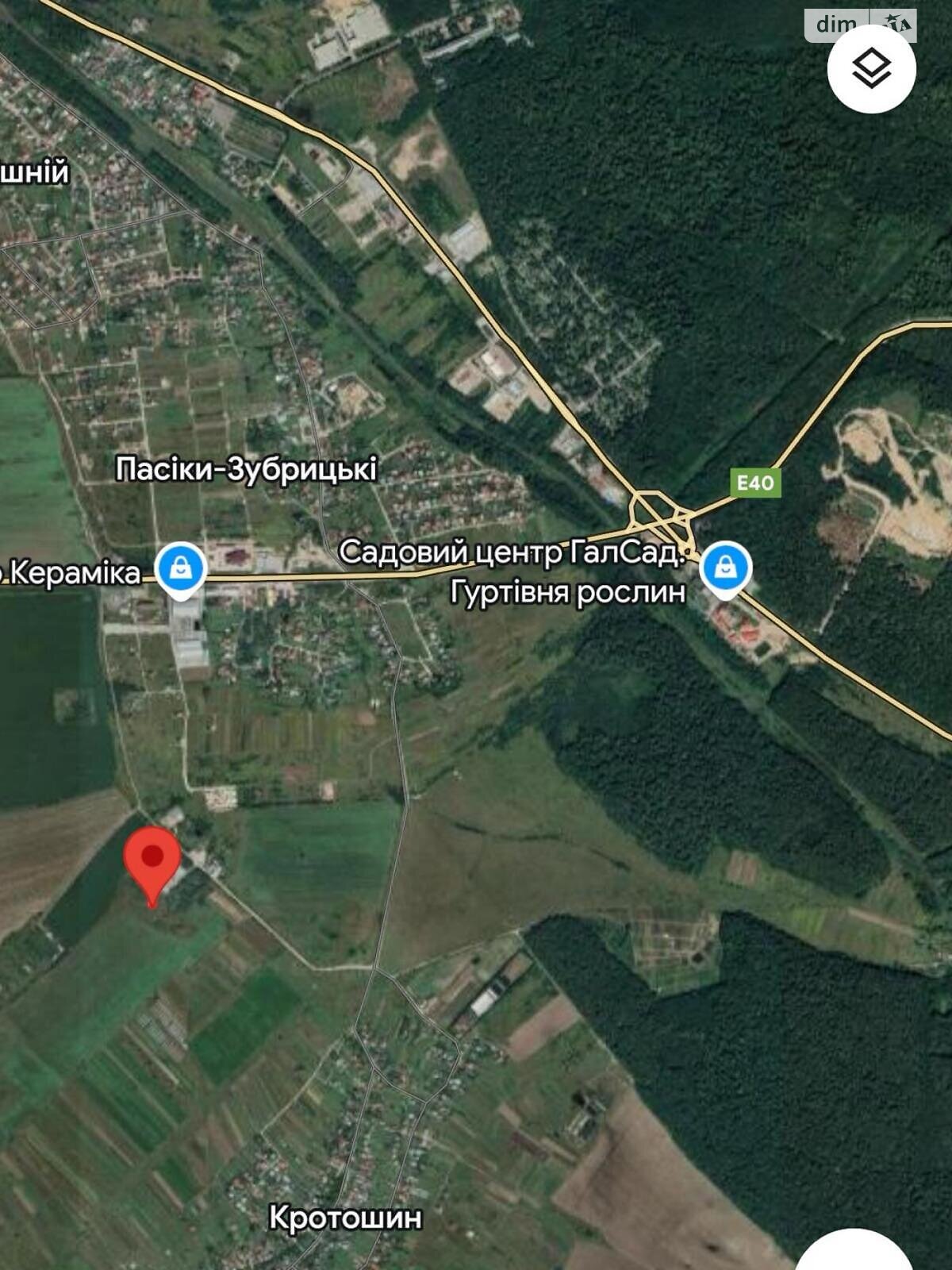 Земельна ділянка комерційного призначення в Пасіки-Зубрицькі, площа 208 соток фото 1