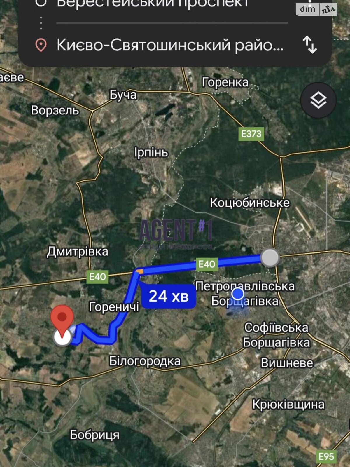 Земельна ділянка комерційного призначення в Петрушках, площа 11.96 сотки фото 1