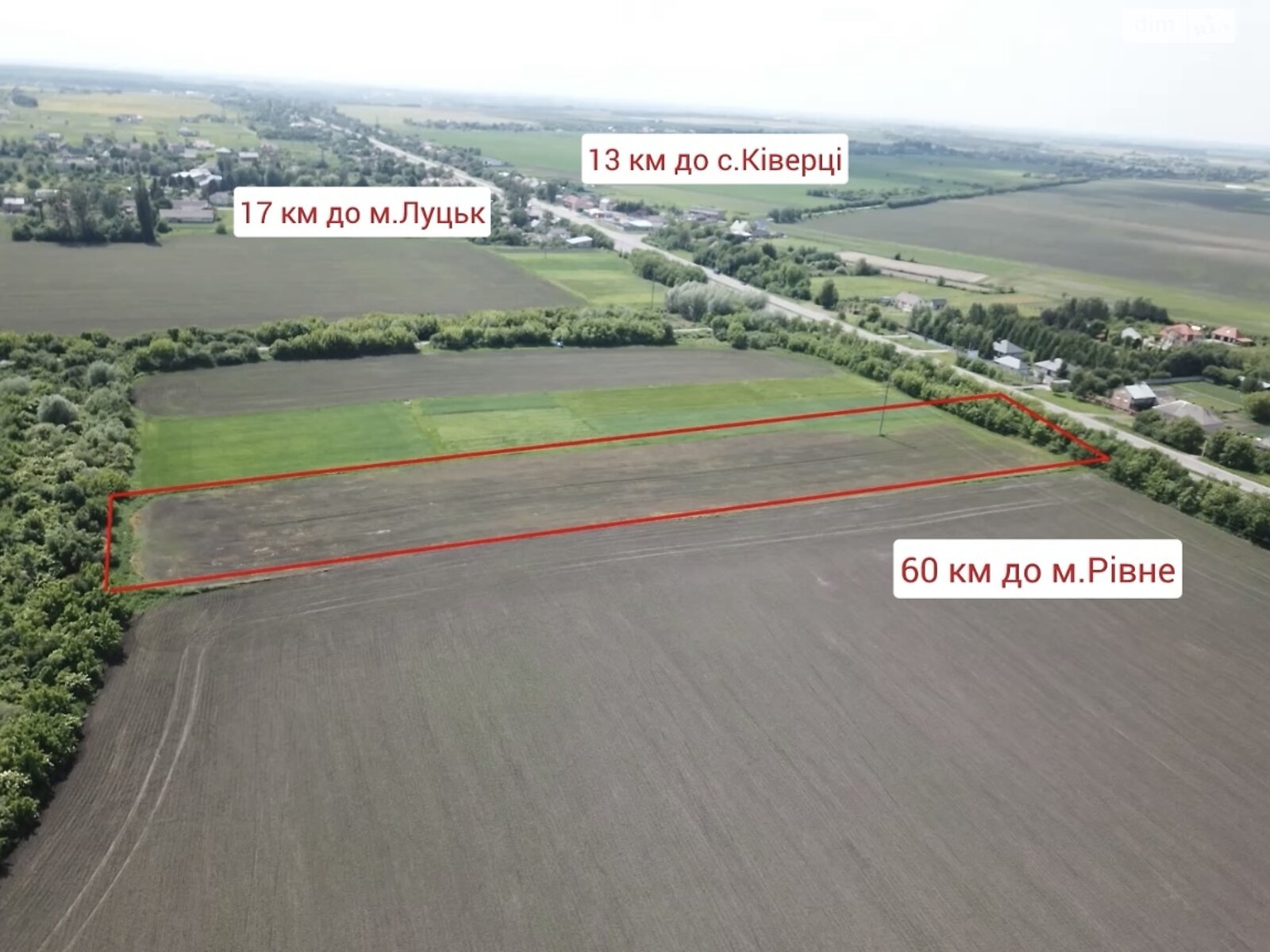 Земельна ділянка комерційного призначення в Піддубцях, площа 136.07 сотки фото 1 Земельна ділянка комерційного призначення в Піддубцях, площа 136.07 сотки фото 1